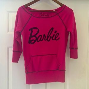 Barbie pink quarter sleeve shirt